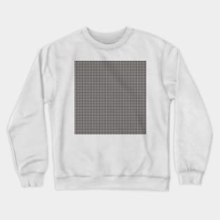 Houndstooth Pattern Crewneck Sweatshirt